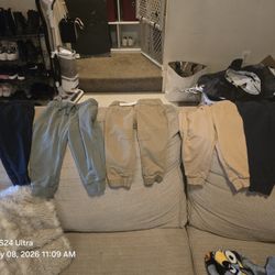 Boys Carters Sweats and 1 Pair of Cat & Jack Pants