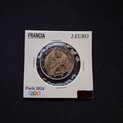 2024 Paris Olympics 2 Euro Coin