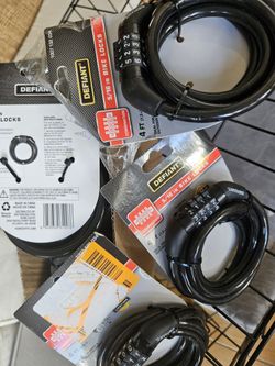 9 pcs 4 feet Bike locks