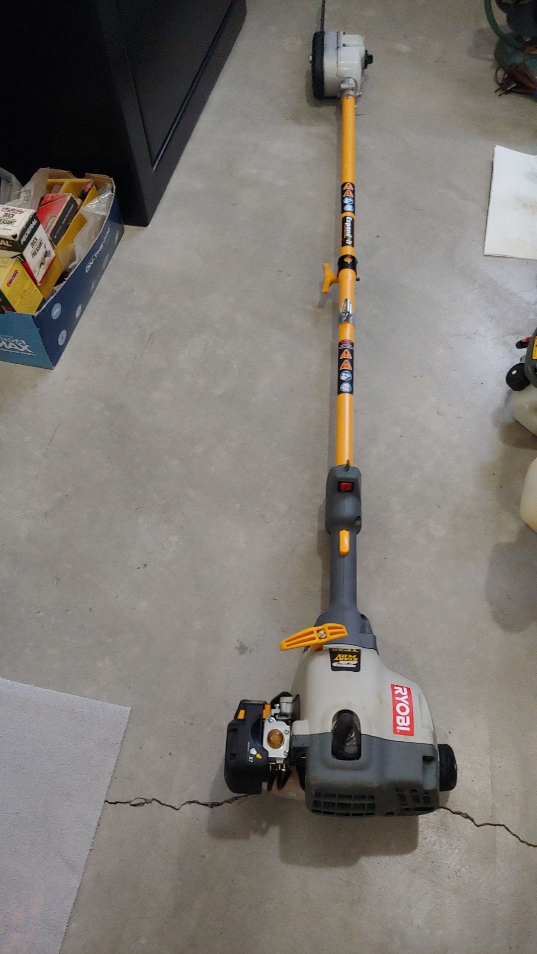 Ryobi tp30 gas powered pole saw works perfect