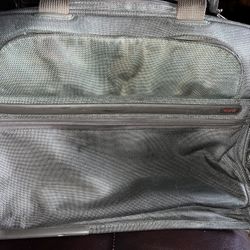 Tumi Gray Rolling Carry On Bag