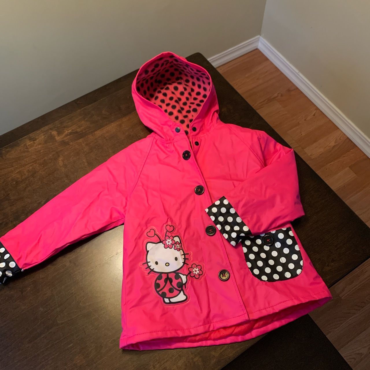 Girls Hello Kitty Raincoat