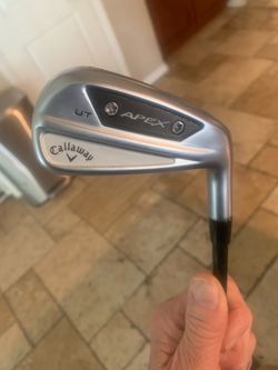 Mint Titleist U500 4 iron HZRDUS 6.0 shaft golf pride grip