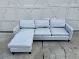 Small Light Grey Sectional