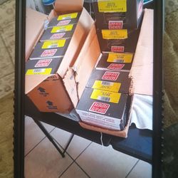 7- cajas de clavos $12- cada una-$12- EACH -BRIGHT BOX NAILS -