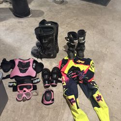 Youth And adult Dirt bike Gear 