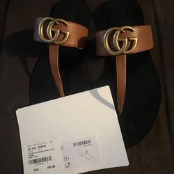 GUCCI Women’s Brown sandals - Authentic!
