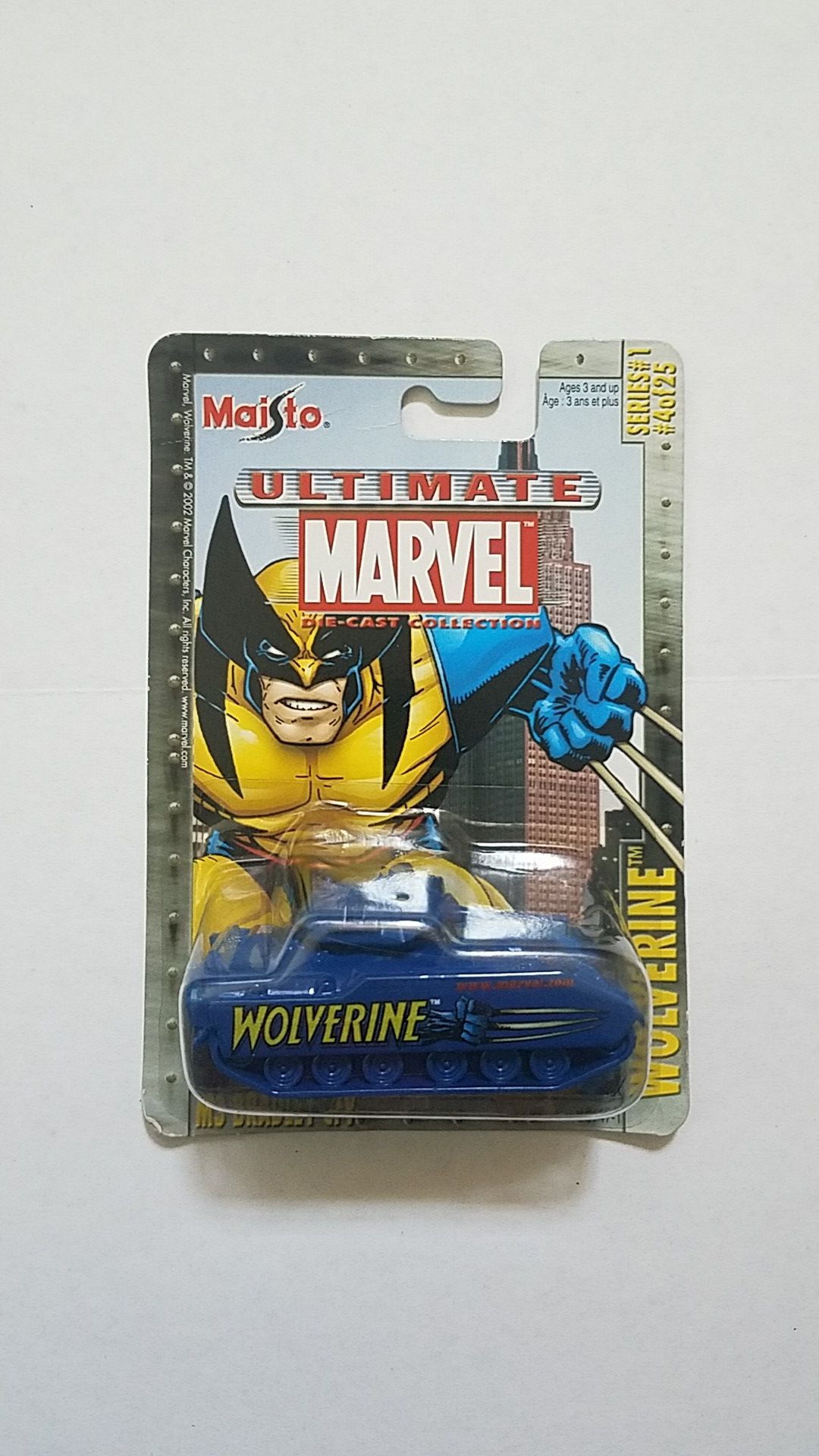 I asked to Ultimate Marvel Wolverine series 1 # 4