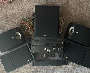 Sony STR-DN1070 7.2 Surround Sound System – Bose 301 Speakers & Klipsch Subwoofer