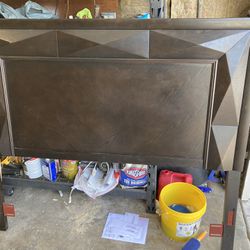 Dresser And Headboard With Frame. Queen