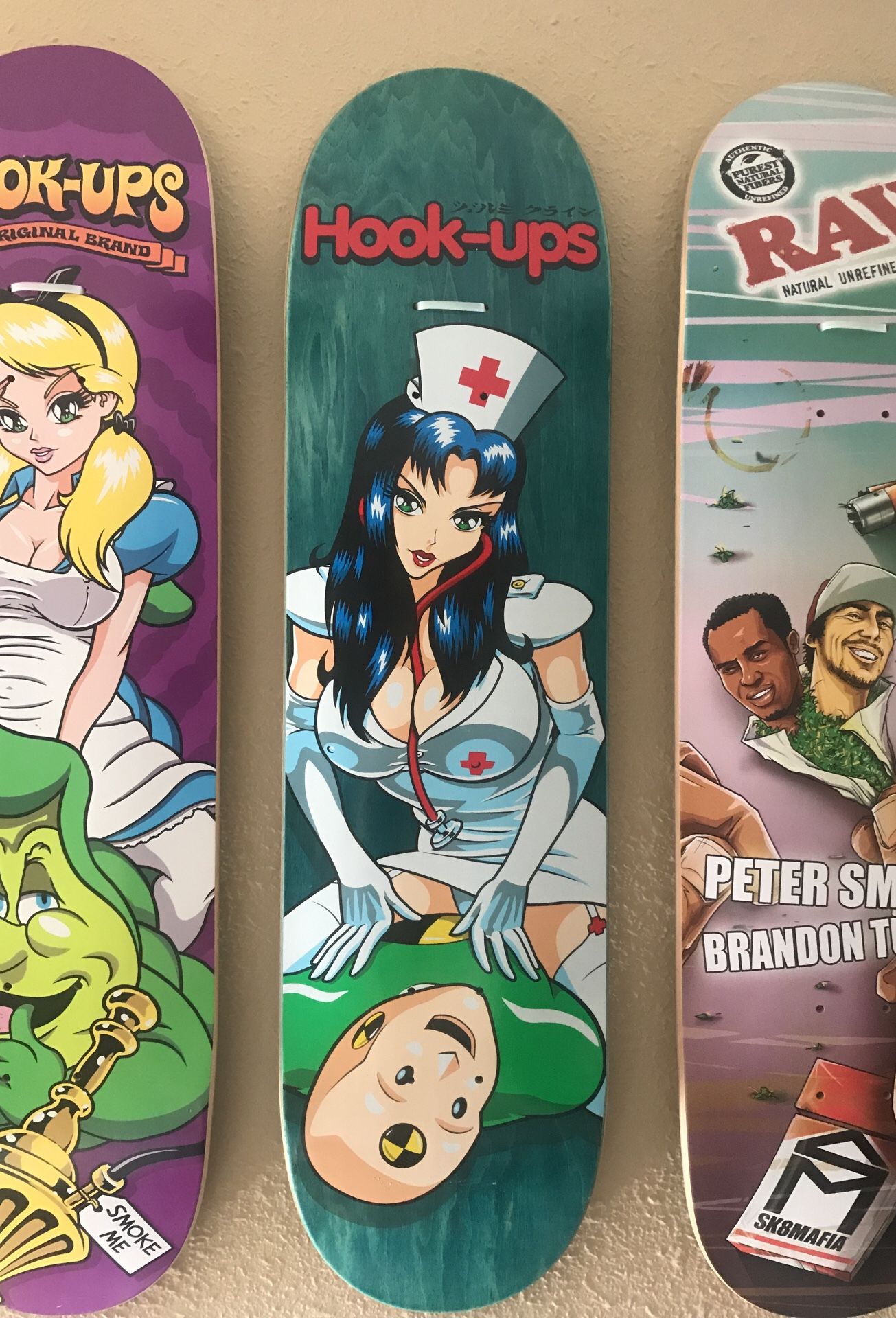 Hook-ups Nurse Crash Dummy Deck