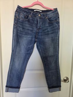 9th & Main Cropped Cuffed Jeans - 12