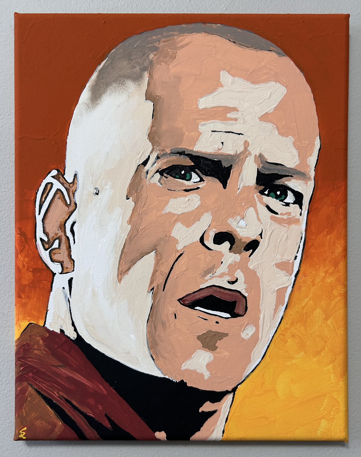Pulp Fiction Acrylic Painting
