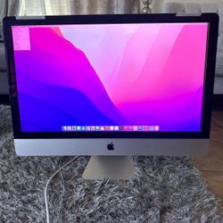 27” Apple iMac A1419 5K Desktop Computer Intel i5  8GB RAM 128GB HDD  macOS Monterey - $159.