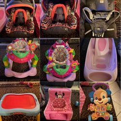 Gently Used Baby Girl Items 