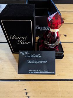Burnt Hair Cologne by The Boring Company