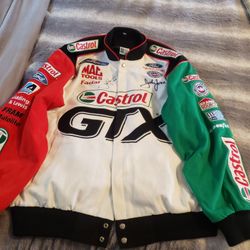 John Force Racing Jacket Autographed