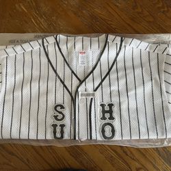 Supreme Homerun Baseball Jersey White Size XXL
