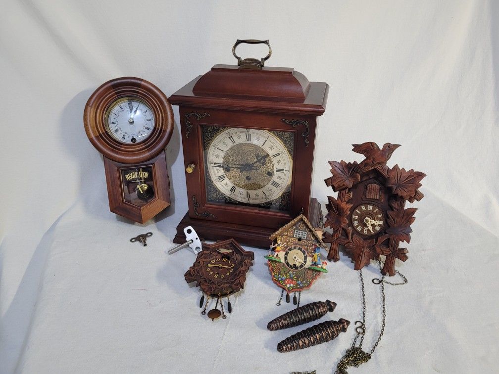 Antique • Clock Collection • Vintage
