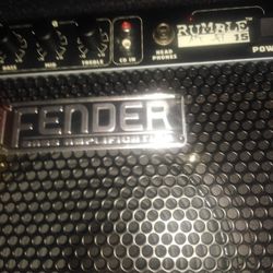 Fender Bass Amplifier Rumble 15