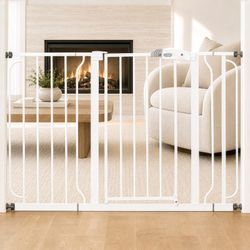 Regalo Extra Wide Baby Gate, 29"-49", White
