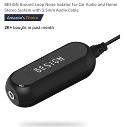 Noise Isolator for Car Audio and Home