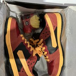 Size 11 Spicy Burger Dunks By Vandy The Pink (used)