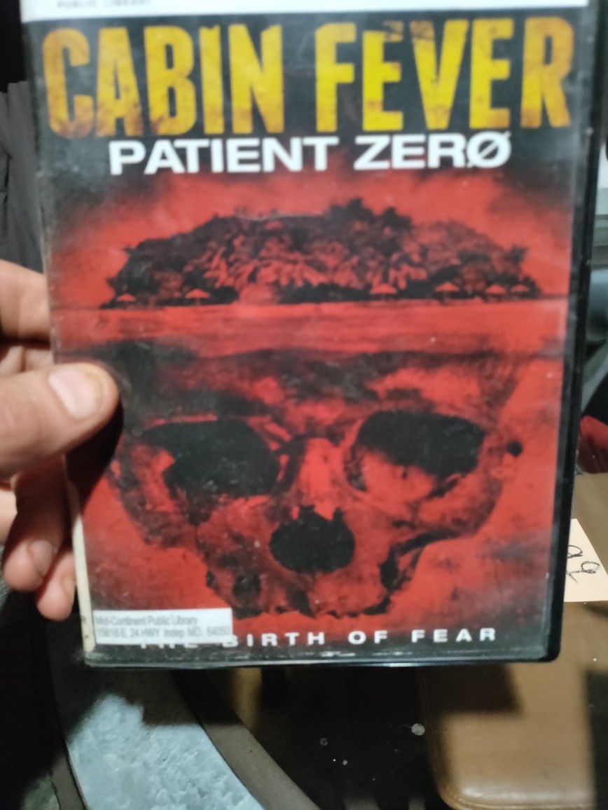 Cabin Fever Patient Zero Dvd