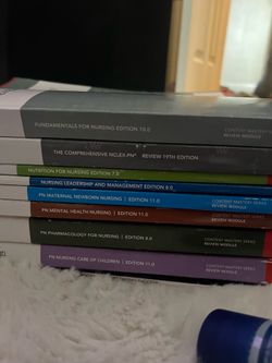 Nursing books Ati and Saunders review