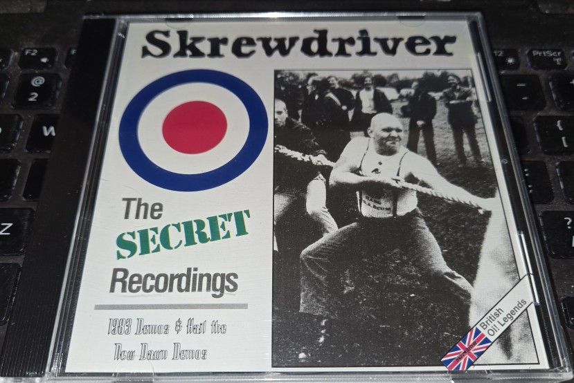 Skrewdriver The Secret Recordings CD New Sealed OI Punk