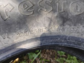 R17 235/65 set of two tires