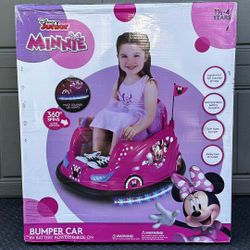 6V Disney Minnie 6V Bumper Car Ride on Toy BRAND NEW IN BOX