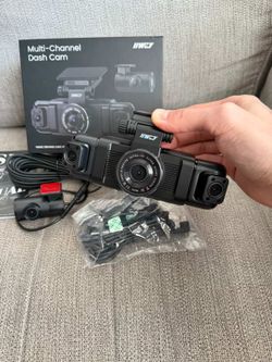 4k 4-Channel Dash Cam 360° View