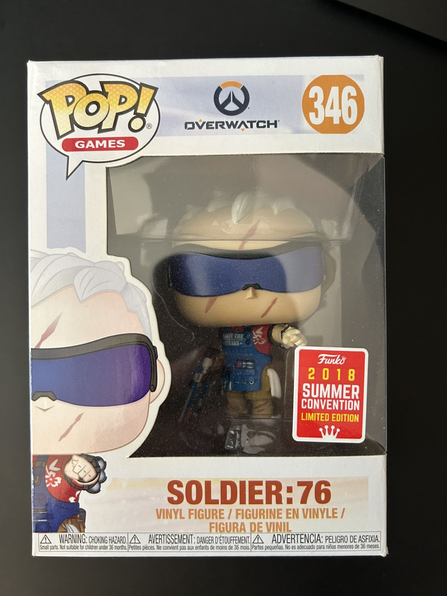 Soldier 76 hotsell funko pop grillmaster