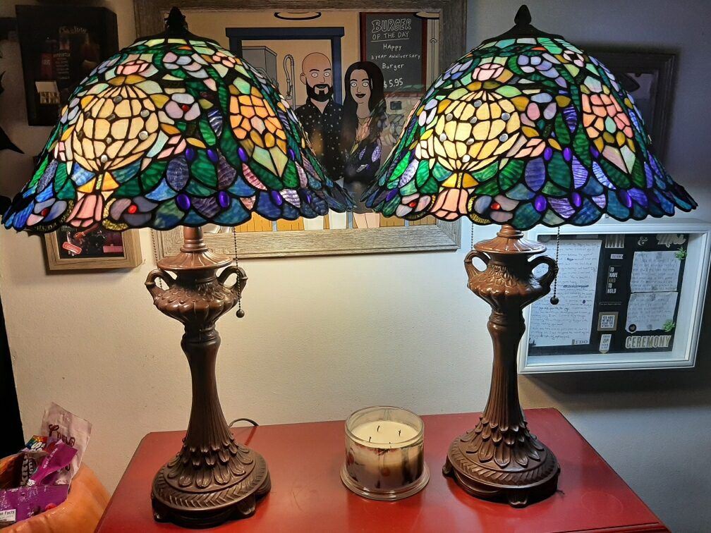 Vintage Tiffany Lamps 