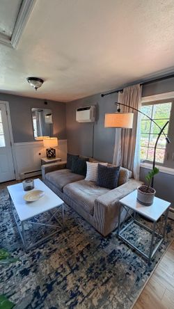 3-Piece White Coffee Table Set - $55 for All