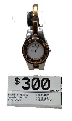 Baume & Mercier 4208142pb Silver Regular Watch