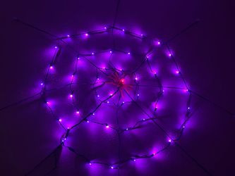 Halloween spider lights