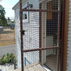 Metal Security Gate And Frame