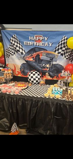 Monster truck birthday