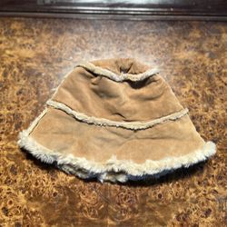 Wilson Leather Fur Bucket Hat