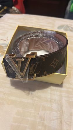 Louis Vuitton Monogram Belt with LV Buckle