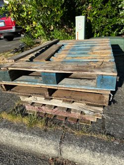 Free - 3 Wood Pallets