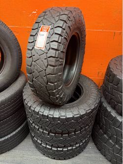 255/80R17 Nitto Ridge Grappler Full Set of 4 Tires