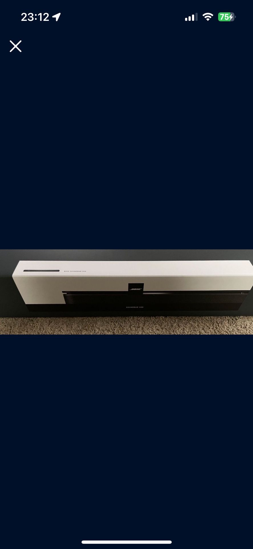 Bose 500 Soundbar