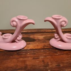 Vintage Abingdon Candle Holders