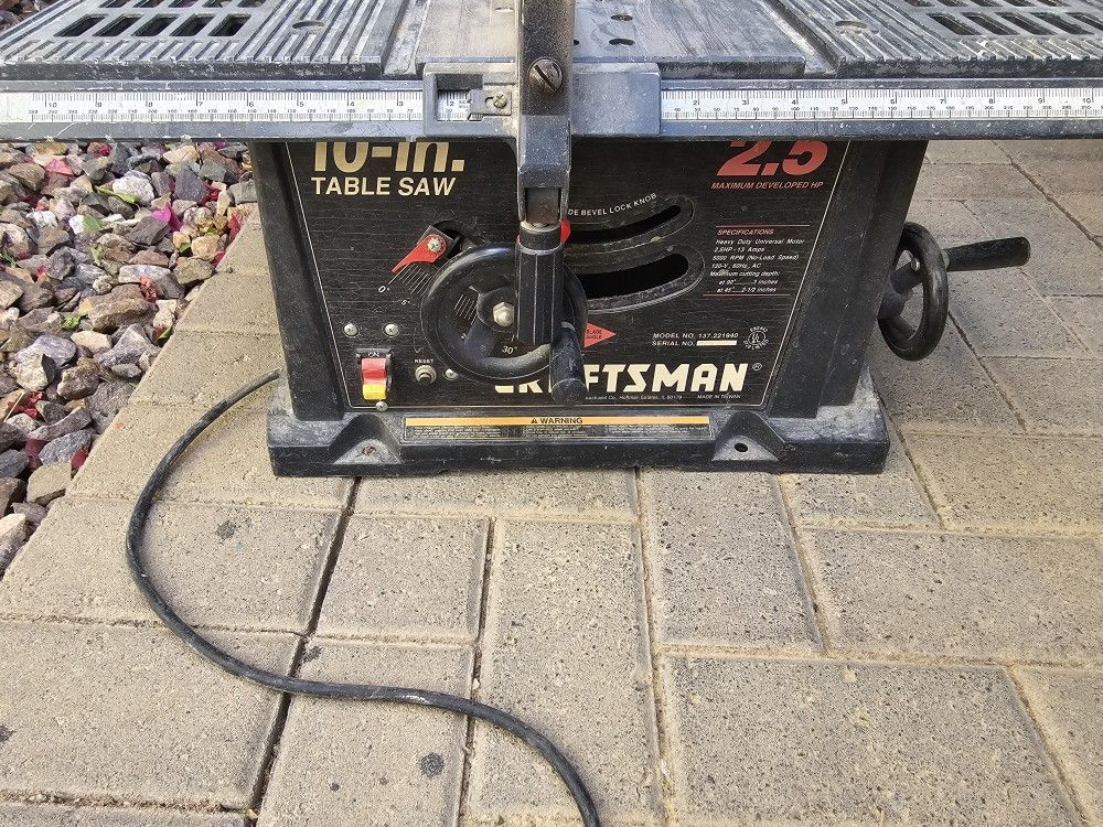 Craftman Portable Saw