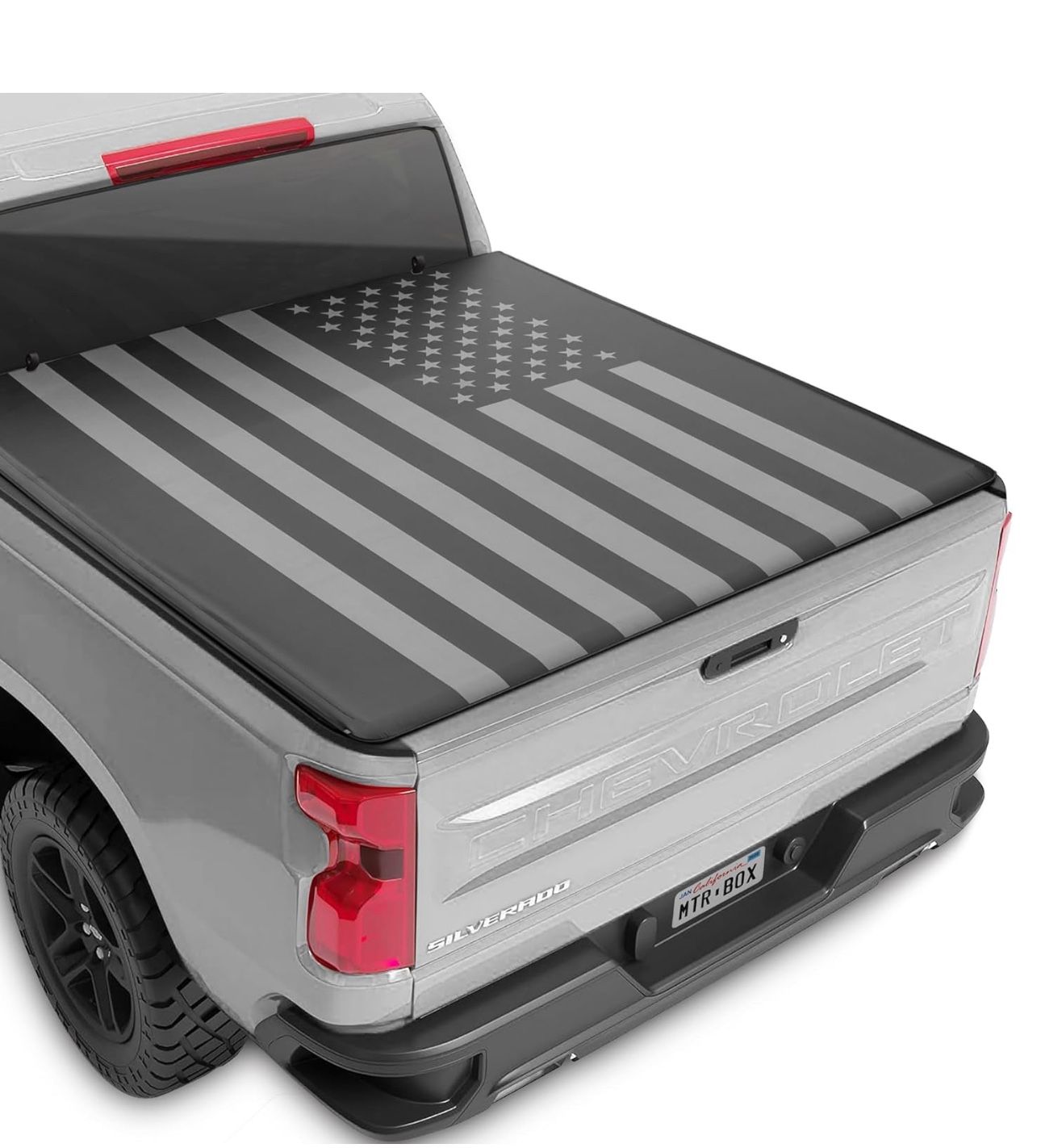 Tonneau Cover for Chevy Silverado 1500 / GMC Sierra 1500 (2007-2018) with 5.8 ft Bed