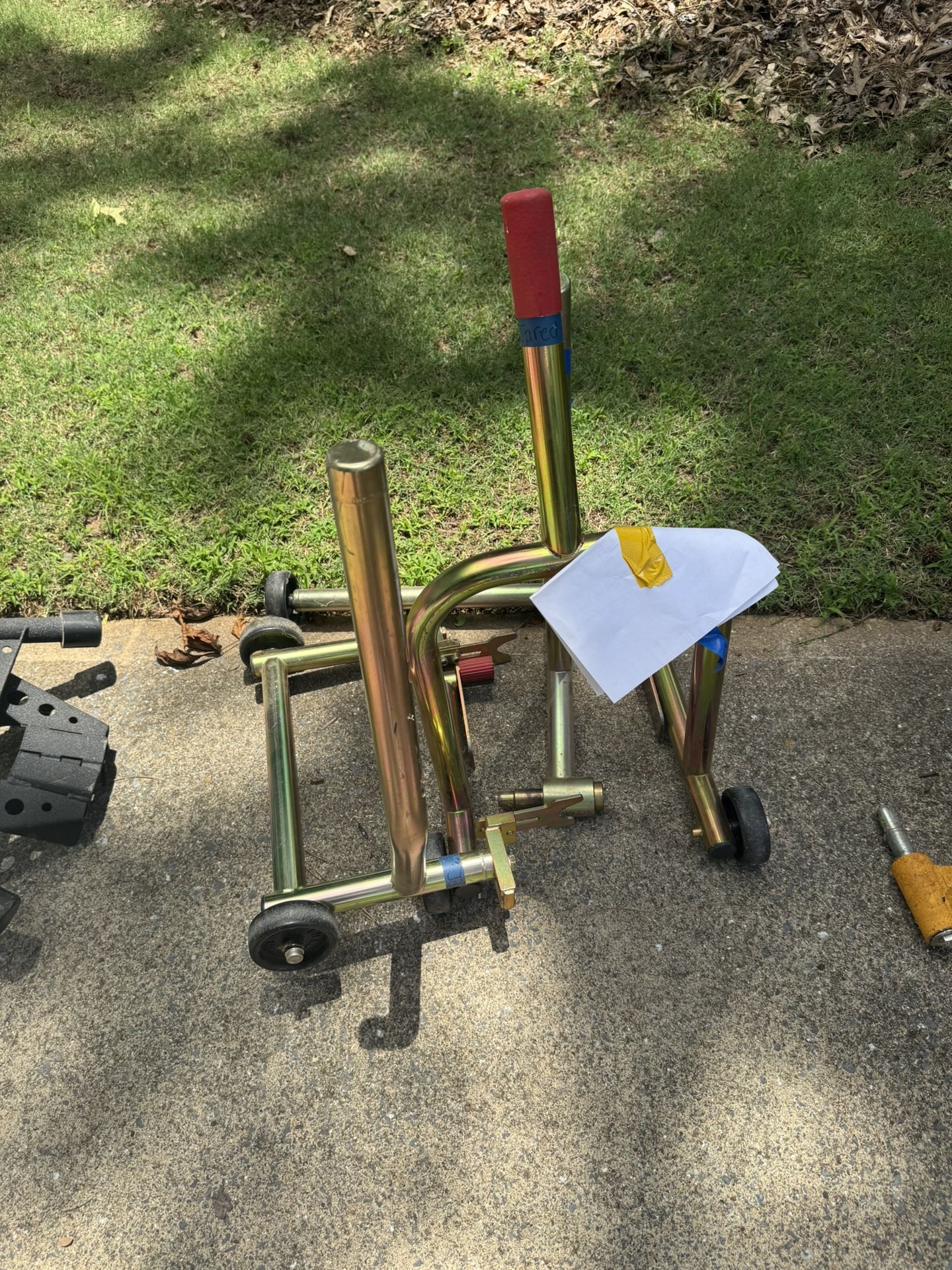 Two Motorcycle Stands / Sport Chock / Paddock