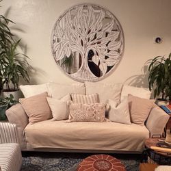 Cream couch for sale